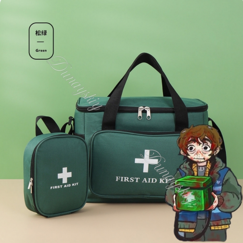 First Aid Kit - Bolsa de Primeiros Socorros Verde, Bolsa