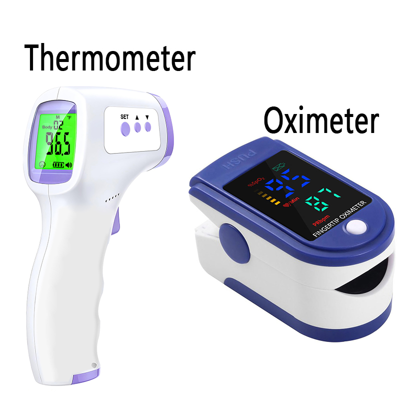 Pulse Oximeter - Termômetro Digital Infravermelho para Testa e