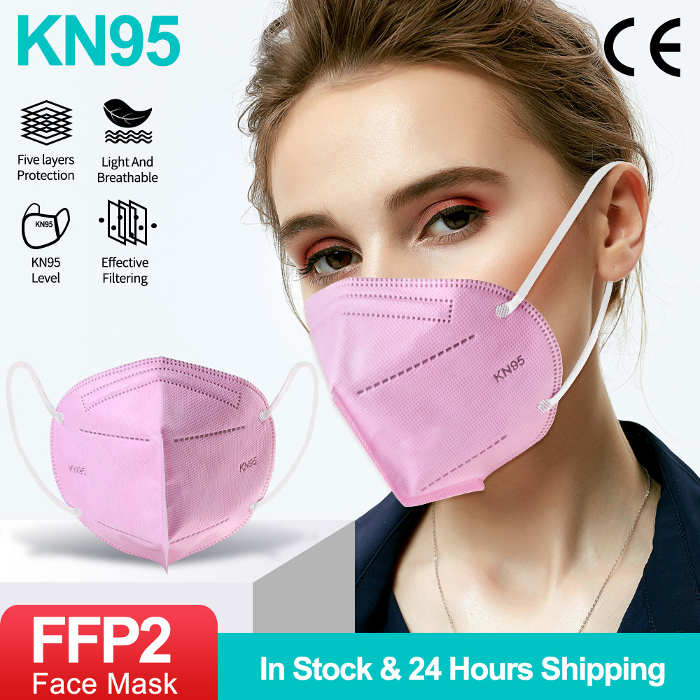 Surgical Mask - 10-100 pces máscaras ffp2 kn95 mascarillas