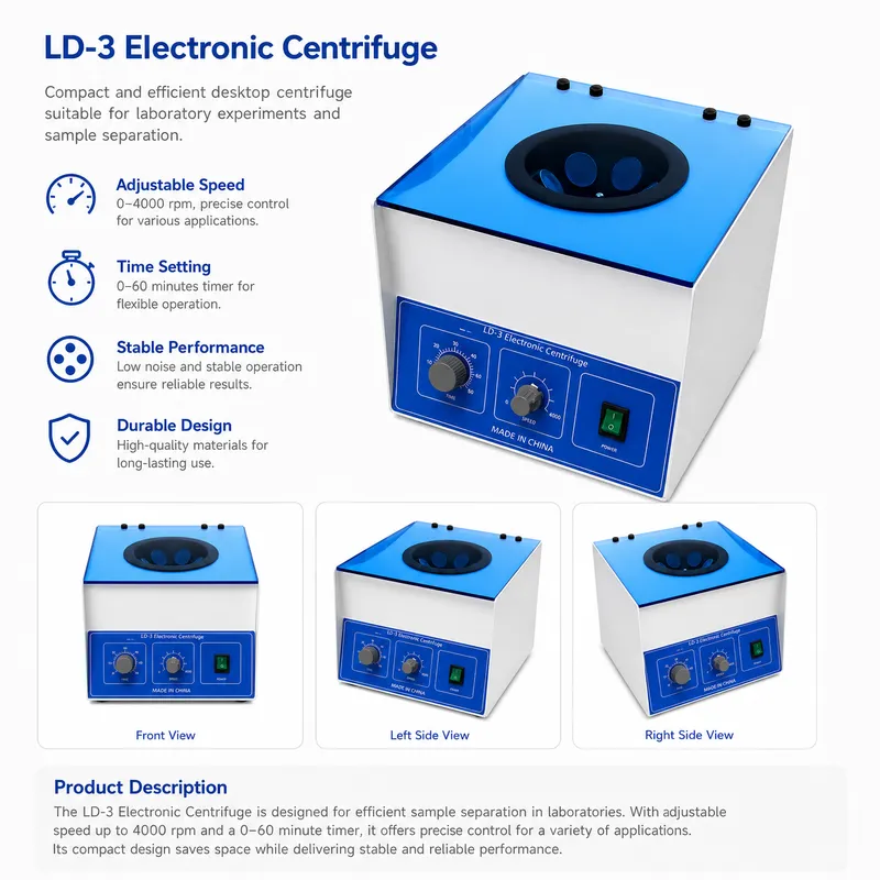Centrífuga elétrica de laborat - Xlab Medical avaliação e preço