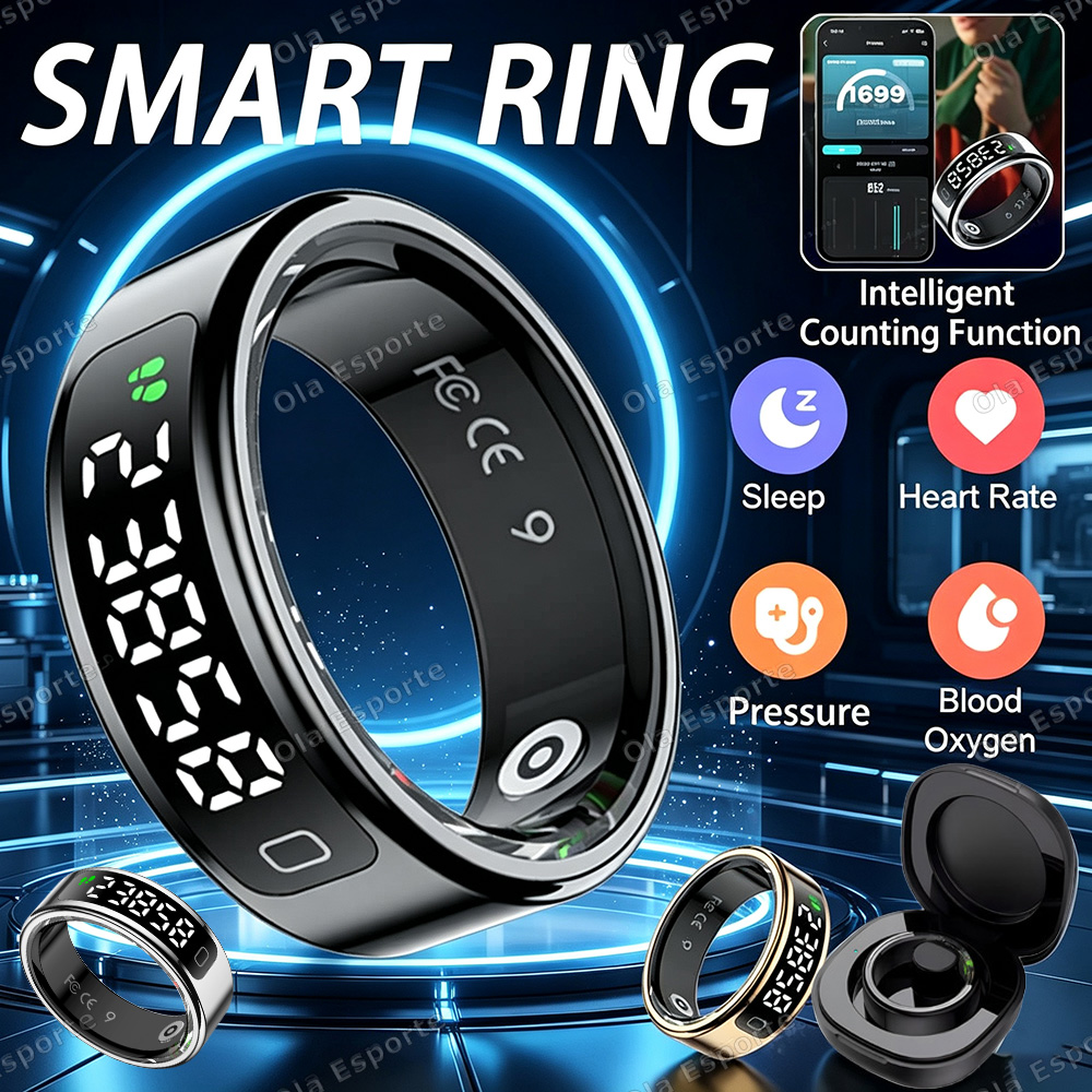 Novo Anel Inteligente com Esto - Blood Pressure Monitor avaliação e preço