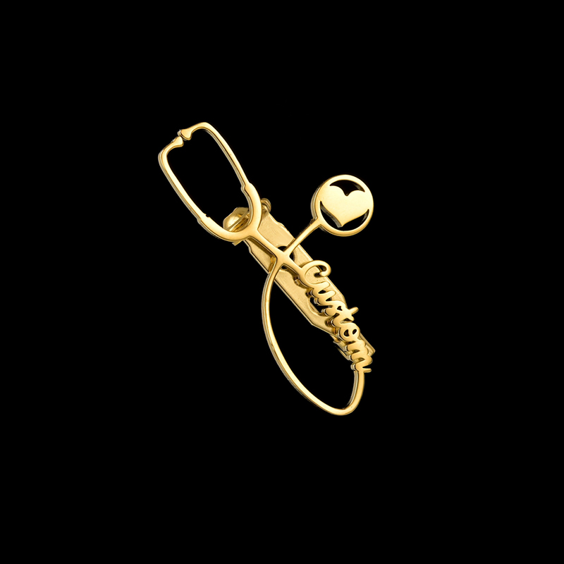 Broches de estetoscópio person - Stethoscope avaliação e preço