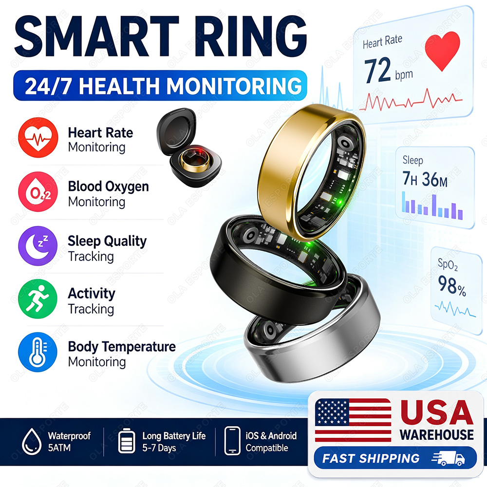 Anel inteligente para homens e - Blood Pressure Monitor avaliação e preço